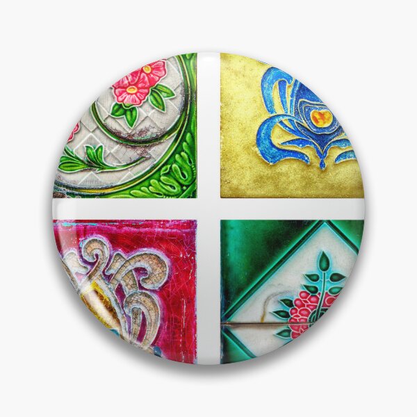 Item preview, Peranakan Tiles 4x-2 designed and sold by John Seaton Callahan.