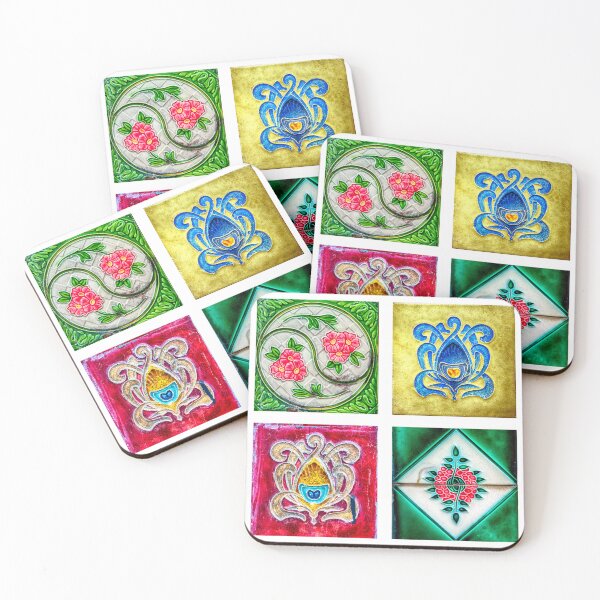 Item preview, Peranakan Tiles 4x-2 designed and sold by John Seaton Callahan.