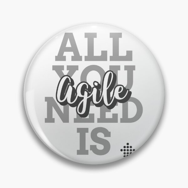 Item preview, ALL YOU NEED IS AGILE designed and sold by MurmuringShop.