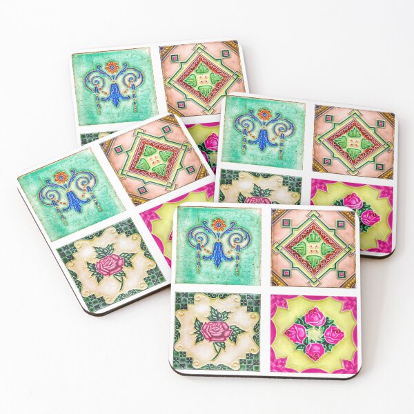 Artikelvorschau, Peranakan-Fliesen 4x-3 entworfen und verkauft von John Seaton Callahan.