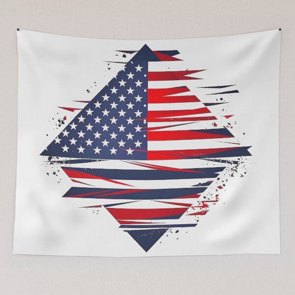 Item preview, Vintage stars and stripes designed and sold by knuppify.