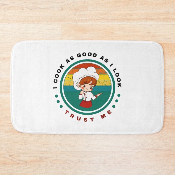 Item preview,  I Cook As Good As I Look Trust Me funny cooking chef design designed and sold by DigitalMagShop.