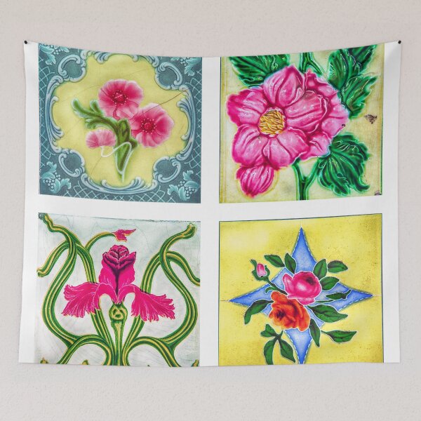 Item preview, Peranakan Tiles 4x-4 designed and sold by John Seaton Callahan.