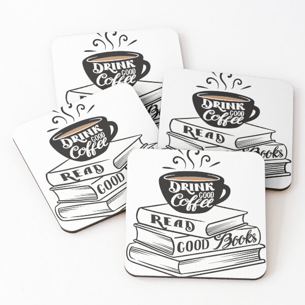Item preview, Drink Good Coffee. Read Good Books. designed and sold by artofaga.