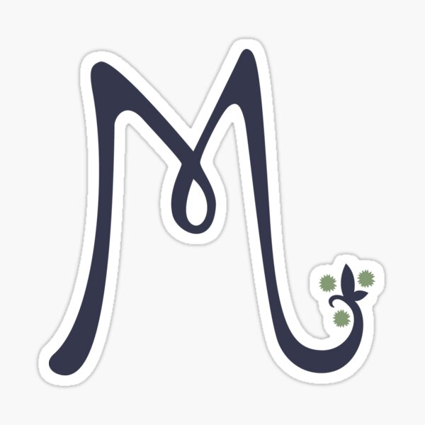 M Sticker