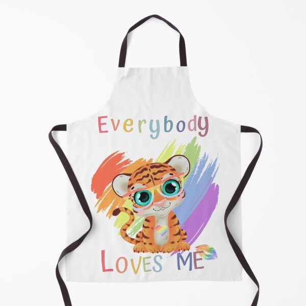 Item preview, Everybody loves me | Cute tiger | Lgbtq designed and sold by Twinmommy Store.