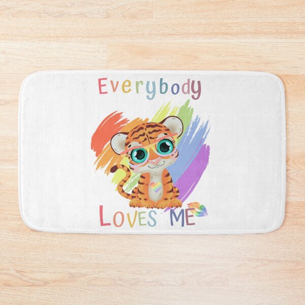 Item preview, Everybody loves me | Cute tiger | Lgbtq designed and sold by Twinmommy Store.