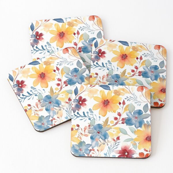 Item preview, Watercolor Floral Seamless Pattern designed and sold by duke818.