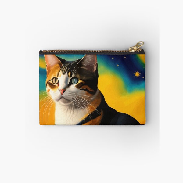 Item preview, Artistic Cat Under The Starry Night designed and sold by ArtisticAllure1.