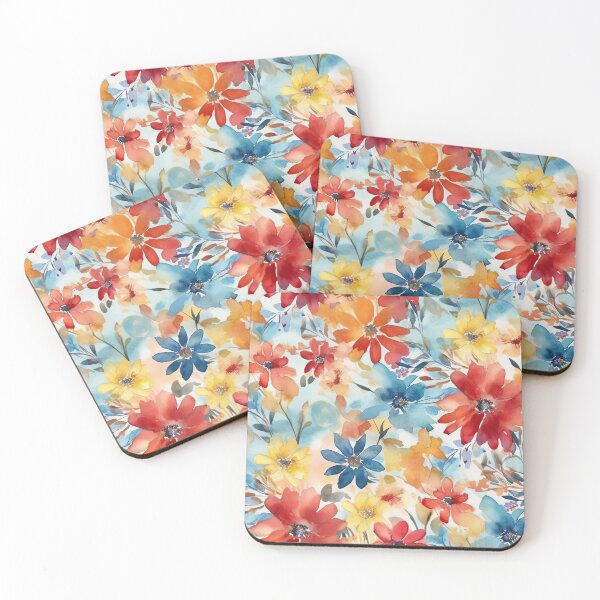 Item preview, Watercolor Floral Seamless Pattern designed and sold by duke818.