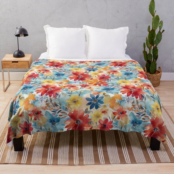 Item preview, Watercolor Floral Seamless Pattern designed and sold by duke818.