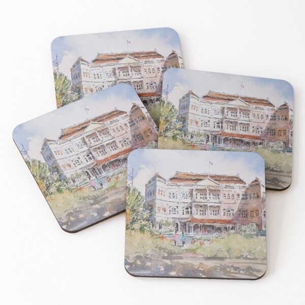 Item preview, Singapore Watercolour, Raffles Hotel  designed and sold by Almondtree.