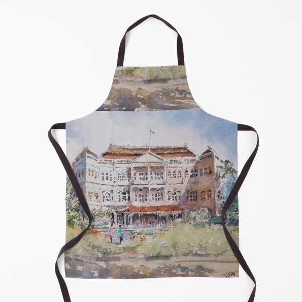 Item preview, Singapore Watercolour, Raffles Hotel  designed and sold by Almondtree.