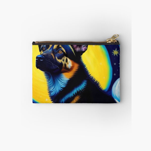 Item preview, Dog Under The Starry Night designed and sold by ArtisticAllure1.
