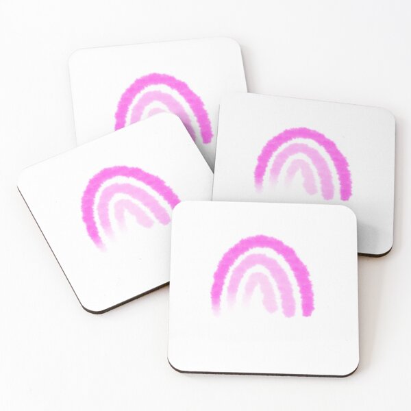 Item preview, Pink Watercolor Boho Rainbow designed and sold by BY-AK.