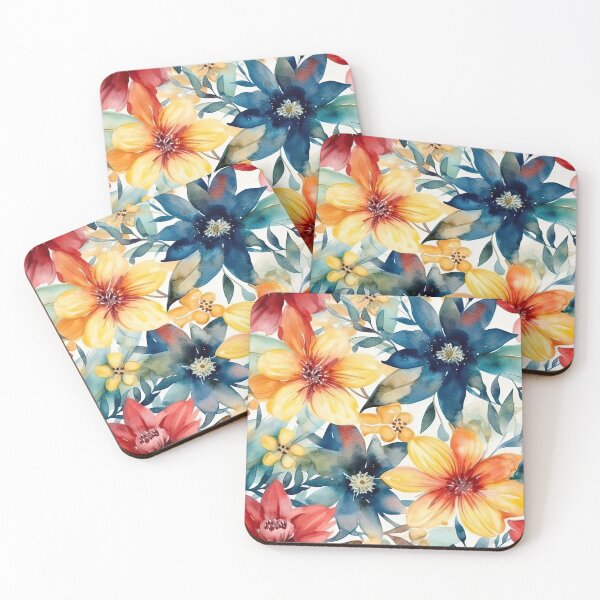 Item preview, Watercolor Floral Seamless Pattern designed and sold by duke818.