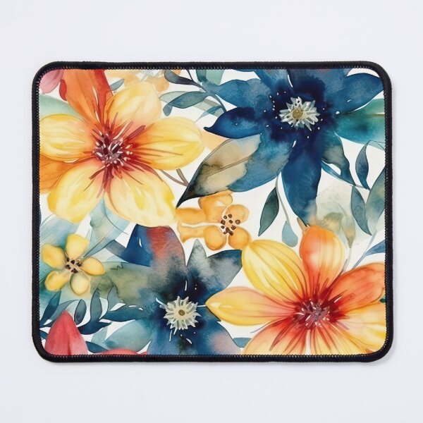 Item preview, Watercolor Floral Seamless Pattern designed and sold by duke818.