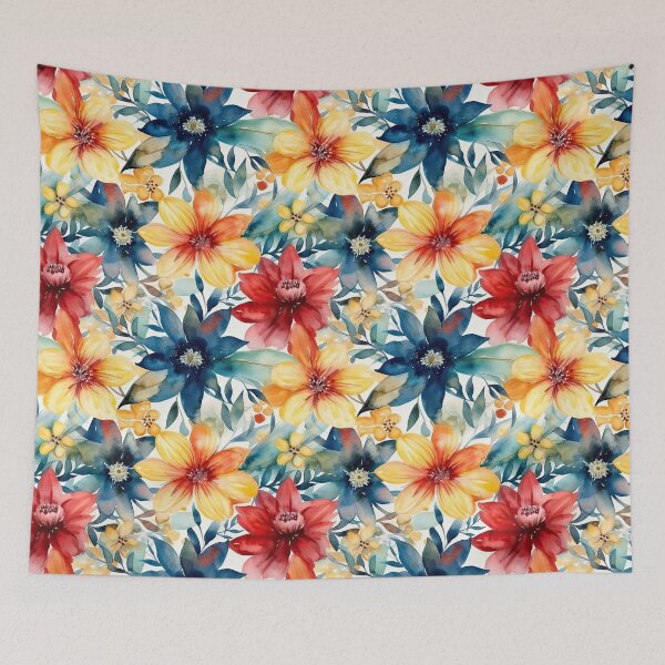 Item preview, Watercolor Floral Seamless Pattern designed and sold by duke818.
