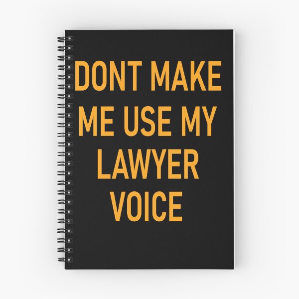Item preview, dont make me use my lawyer voice designed and sold by Beauti-artist.