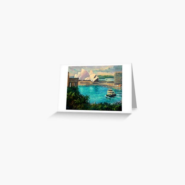 Opera House, Sydney Harbour Greeting Card