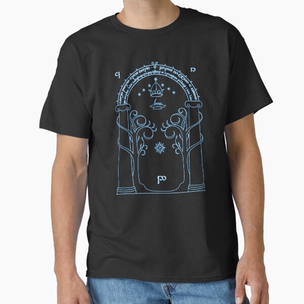 Item preview, Gate to Moria - Light Blue designed and sold by danel3188.