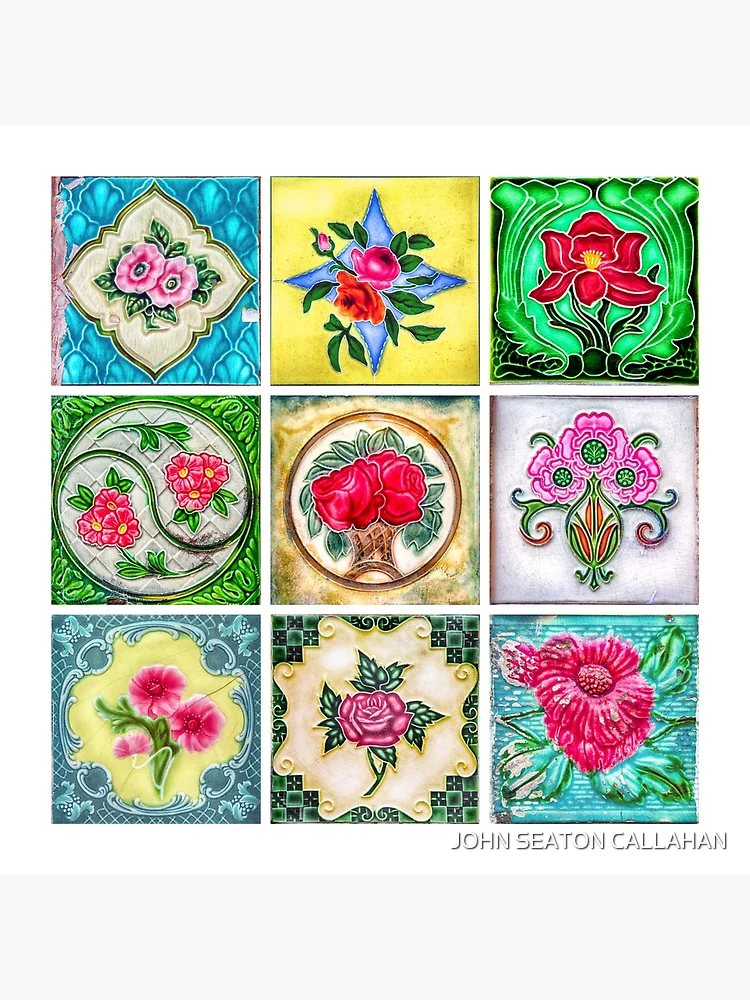 アート・デザイン・音楽 Peranakan Tiles SINGAPORE flat,750x,075,f-pad,750x1000,