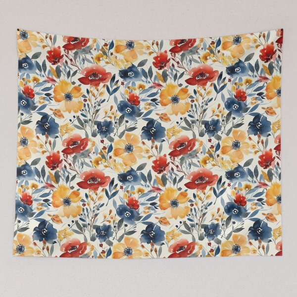 Item preview, Watercolor Floral Seamless Pattern designed and sold by duke818.