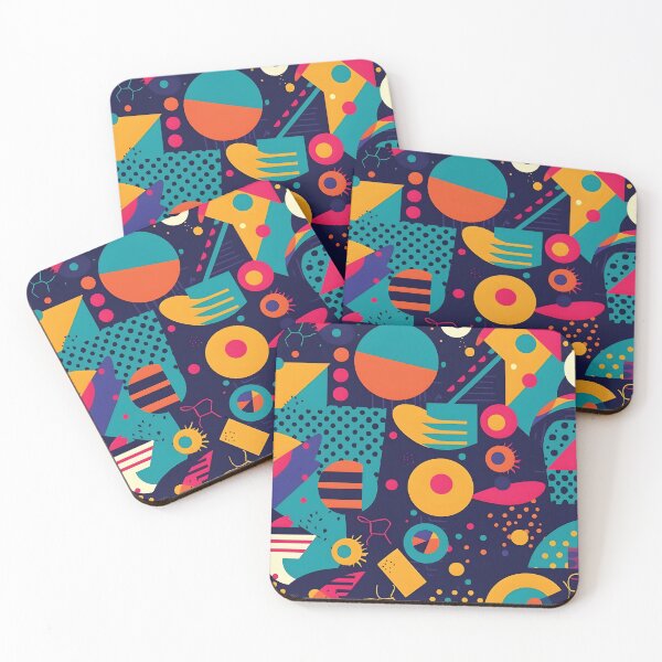 Item preview, Love Retro Memphis Style Patterns designed and sold by PatternBestFan.