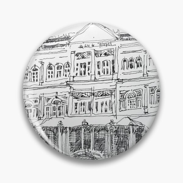 Item preview, Raffles Hotel, Singapore ink sketch  designed and sold by Almondtree.
