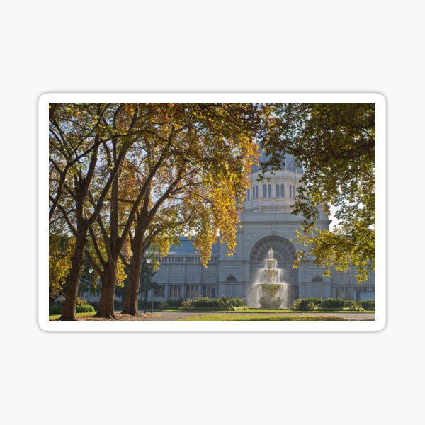 Royal Exhibition Building Carlton Gardens Melbourne Vic Sticker