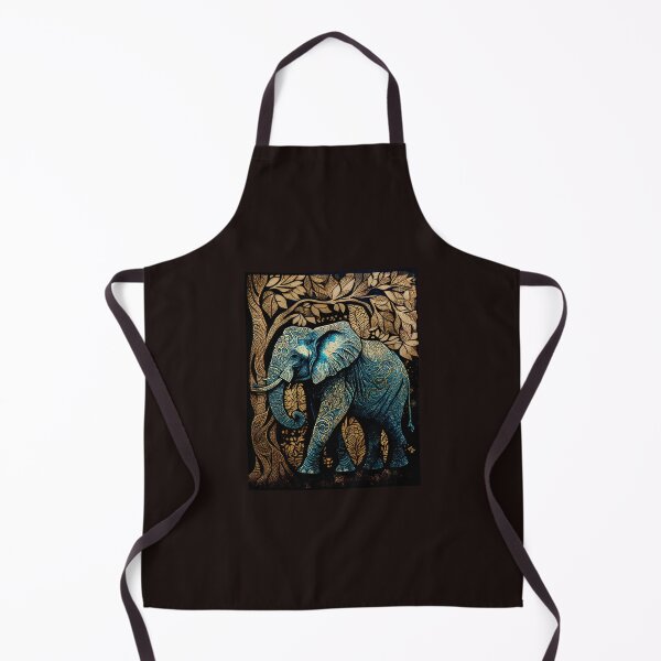 Item preview, Batik style elephant designed and sold by Pixxite.
