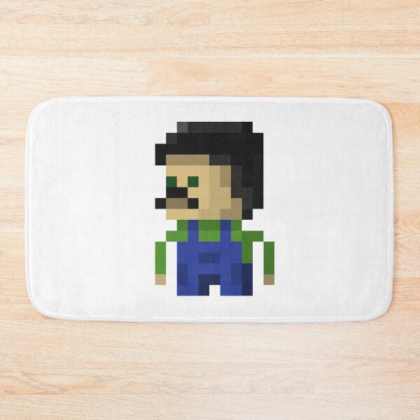 Item preview, Pixel Art Service Technician | Nostalgic Repairman Artwork designed and sold by anycolorart.