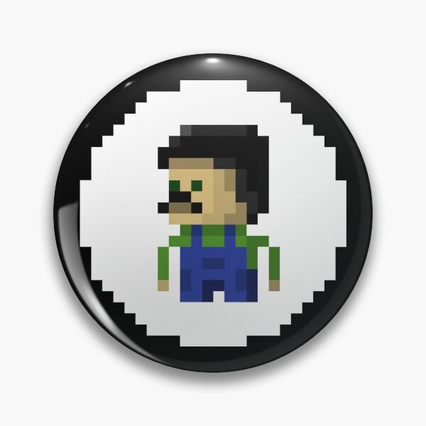 Item preview, Pixel Art Service Technician | Nostalgic Repairman Artwork designed and sold by anycolorart.
