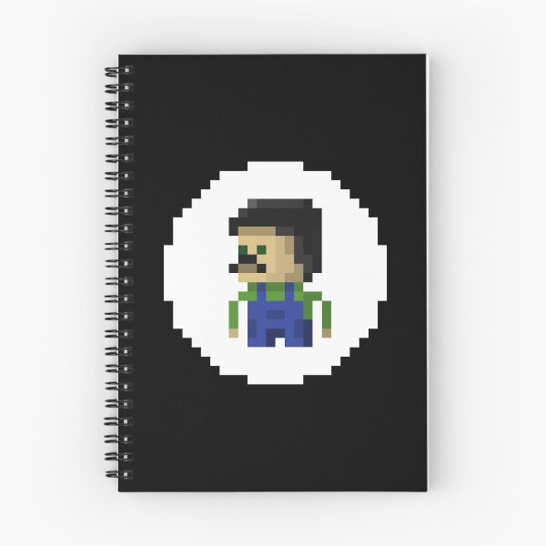 Item preview, Pixel Art Service Technician | Nostalgic Repairman Artwork designed and sold by anycolorart.