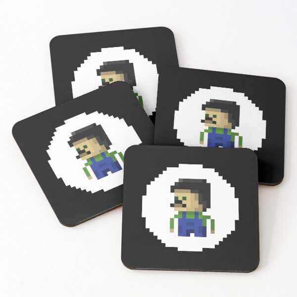 Item preview, Pixel Art Service Technician | Nostalgic Repairman Artwork designed and sold by anycolorart.