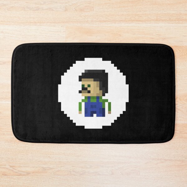Item preview, Pixel Art Service Technician | Nostalgic Repairman Artwork designed and sold by anycolorart.