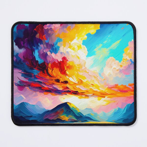 Item preview, Scafell Pike Lake District National Park Landscape | Palette Knife Oil Digital Painting designed and sold by VividViews.
