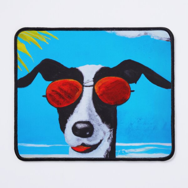 Item preview, Artful dogs - dog hanging loose designed and sold by kookycomet.