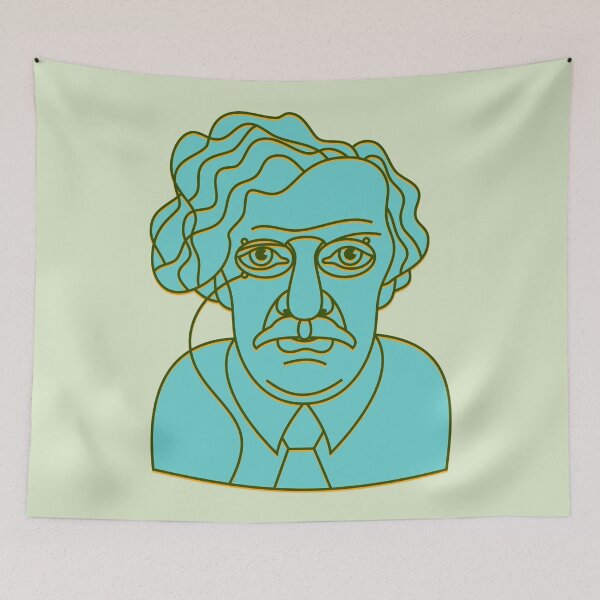 Item preview, G.K. Chesterton (pop palette version designed and sold by jholbo.