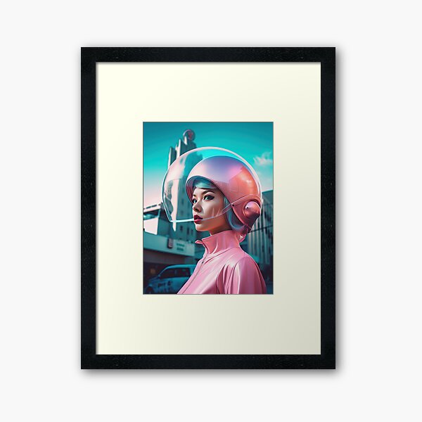 Artikel-Vorschau von Retro-futuristische Frau, designt und verkauft von Retro Type.
