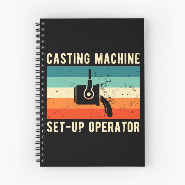 Item preview, Retro Vintage Casting Machine Set-Up Operator designed and sold by NestaReign.