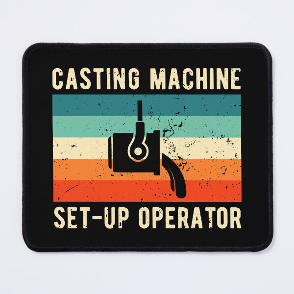 Item preview, Retro Vintage Casting Machine Set-Up Operator designed and sold by NestaReign.