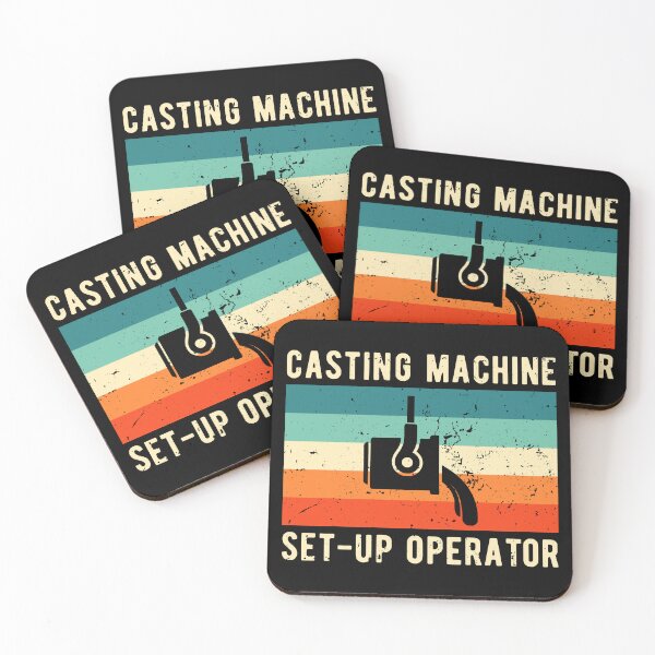 Item preview, Retro Vintage Casting Machine Set-Up Operator designed and sold by NestaReign.