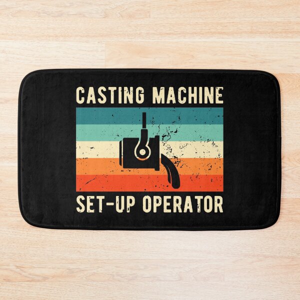 Item preview, Retro Vintage Casting Machine Set-Up Operator designed and sold by NestaReign.