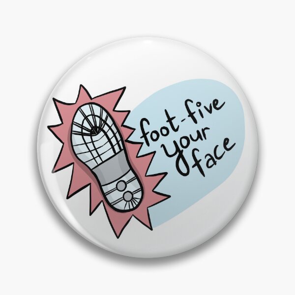 Item preview, Foot-five your face designed and sold by natz162.