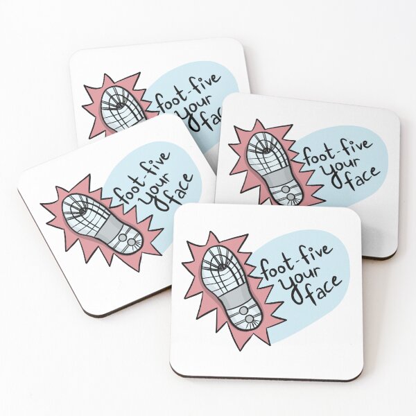 Item preview, Foot-five your face designed and sold by natz162.