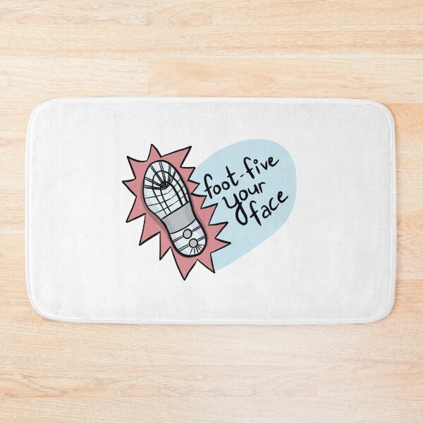 Item preview, Foot-five your face designed and sold by natz162.