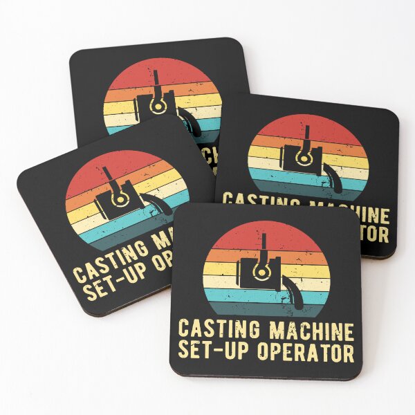 Item preview, Retro Casting Machine Set-Up Operator Vintage  designed and sold by NestaReign.