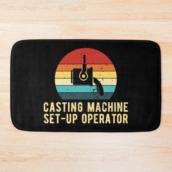 Item preview, Retro Casting Machine Set-Up Operator Vintage  designed and sold by NestaReign.