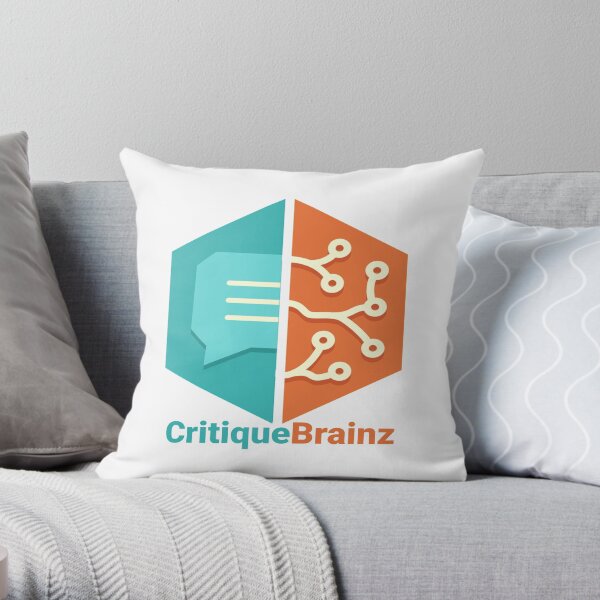 CritiqueBrainz Throw Pillow